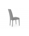 Cadeira Nancy Imitação de Couro Cinzento Pérola 100x46x45cm