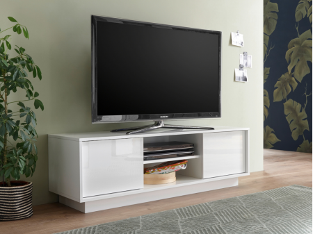 Mueble de TV Lux Lacado Blanco