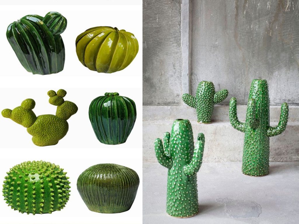 complementos decoración cactus