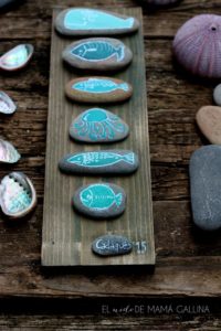 piedras pintadas para decoracion playera